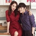 Shin Min A dan Jo Jung Suk di Majalah InStyle Edisi Oktober 2014