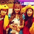 Tiffany Bersama Red Velvet yang Jadi Winnie The Pooh