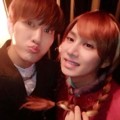 Zhou Mi dan Heechul Anna di Pesta Halloween SM Entertainment