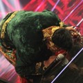 Rismawanda Sujud Syukur Setelah Dinobatkan Sebagai Pemenang