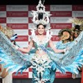Miss Thailand Punika Kulsoontornrut Saat Sesi Kostum Nasional