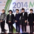 Block B di Red Carpet MelOn Music Awards 2014