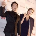 Ryu Seung Soo dan Kim Hee Sun di Red Carpet APAN Star Awards 2014