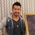 Denny Sumargo di Press Conference Film 'Danau Hitam'