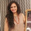 Nadine Chandrawinata di Press Conference Film 'Danau Hitam'