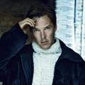 Benedict Cumberbatch Saat Pemotretan Majalah Elle Inggris Edisi Desember 2014