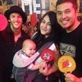 Rifat Sungkar dan Sissy Priscillia Bertemu Irfan Bachdim