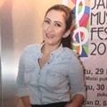 Nafa Urbach Hadiri Konferensi Pers Jakarta Music Festival 2014
