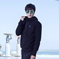 Pemotretan Jung Il Woo dengan Latar Belakang Laut