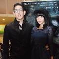 Ganindra Bimo Ditemani Andrea Dian di Gala Premier 'Danau Hitam'