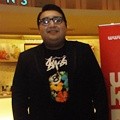 Daniel Topan di Gala Premier 'Danau Hitam'