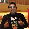 Daniel Topan di Gala Premier 'Danau Hitam'