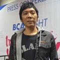 Bimbim Slank di Press Conference BCA Night - Indonesia WOW Concert