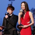 Moon Hee Jun dan Choi Yeo Jin Menjadi MC Red Carpet MAMA 2014