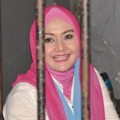Eddies Adelia Saat Ditemui di Rutan Pondok Bambu