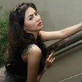 Vitalia Sesha di Jumpa Pers Film 'Bidadari Pulau Hantu'