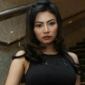 Vitalia Sesha di Jumpa Pers Film 'Bidadari Pulau Hantu'