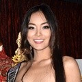 Penampilan Ilona Cecilia Budiman Saat Jumpa Pers Miss Earth 2014