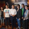 Drew, J-Rocks dan Dian HP di Jumpa Pers Kompetisi Akustik Enjoy Jakarta