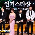 Song Seung Heon, Shin Se Kyung, Siwan ZE:A dan Kim Woo Bin Raih Piala Popular Star Award