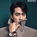 Song Seung Heon di Majalah L'Officiel Hommes December 2014