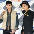 G-Dragon dan Taeyang Big Bang di Red Carpet SBS Gayo Daejun 2014