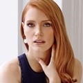 Jessica Chastain di Majalah InStyle Edisi Januari 2015