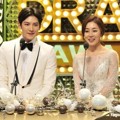 Ji Chang Wook dan Moon Jung Hee di MBC Drama Awards 2014