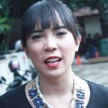 Fitri Tropica Saat Ditemui di Studio Palem, Jakarta