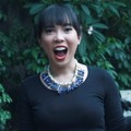 Fitri Tropica Saat Ditemui di Studio Palem, Jakarta
