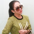 Syahrini Saat Ditemui di Badara Soekarno-Hatta, Jakarta