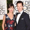 Sophie Hunter  dan Benedict Cumberbatch di Red Carpet Golden Globe Awards 2015