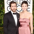 Jake dan Maggie Gyllenhaal di Red Carpet Golden Globe Awards 2015