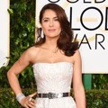Salma Hayek di Red Carpet Golden Globe Awards 2015