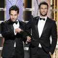 Paul Rudd dan Adam Levine di Golden Globe Awards 2015