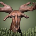 Handimals Berbentuk Rusa Karya Guido Daniele