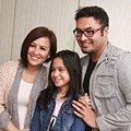 Cynthia Lamusu dan Surya Saputra Bersama Tissa Biani Azzahra
