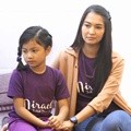 Naomi Ivo dan Anneke Jodi di Syukuran Film 'Miracle: Jatuh dari Surga'