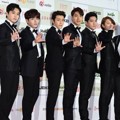 Super Junior di Red Carpet Gaon Chart K-Pop Awards 2015