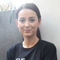 Julie Estelle di Lokasi Syuting Film 'Filosofi Kopi'