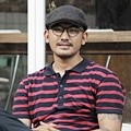 Rio Dewanto di Lokasi Syuting Film 'Filosofi Kopi'