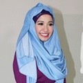 Laudya Cynthia Bella Saat Sesi Pemotretan Busana Muslim