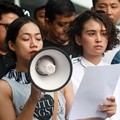 Demo di Gedung Kementerian Pariwisata
