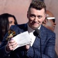 Sam Smith Saat Raih Piala Record of the Year