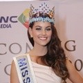 Rolene Strauss di Jumpa Pers Penyambutan Miss World 2014