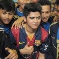 Aliando Saat Ditemui di Gor Bekasi, Jawa Barat
