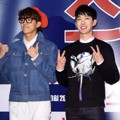 Wooyoung 2PM dan Jo Kwon 2AM di VIP Premiere Film 'Twenty'