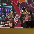 JKT48 Saat Tampil di HUT 'Dahsyat' yang ke-7