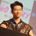 Taecyeon 2PM di Jumpa Pers Konser 'Go Crazy'