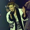 Aksi Jun.K 2PM di Konser 'Go Crazy' Jakarta